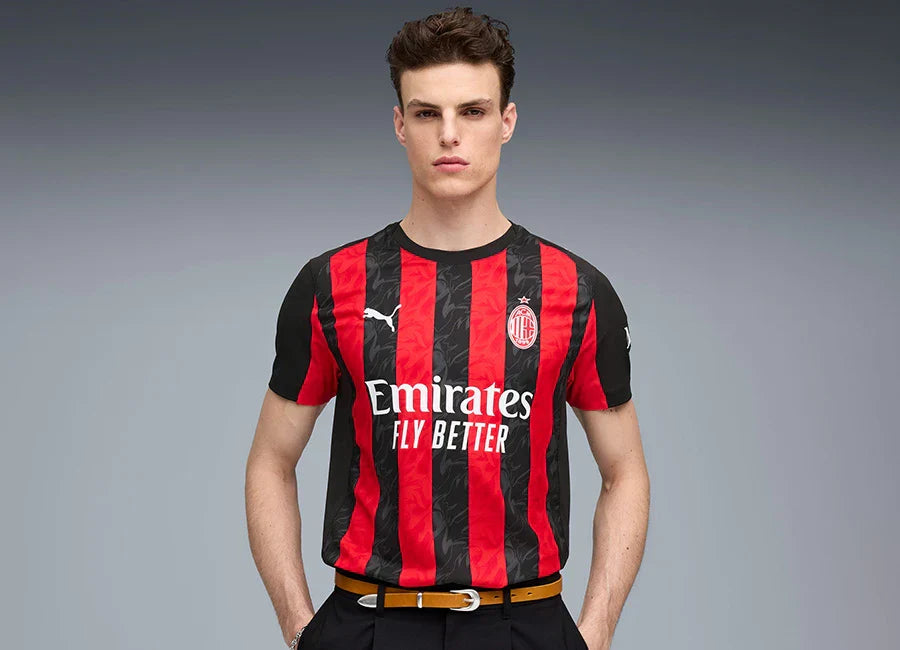 AC Milan Unleashes Fiery 25/26 Home Jersey by Puma