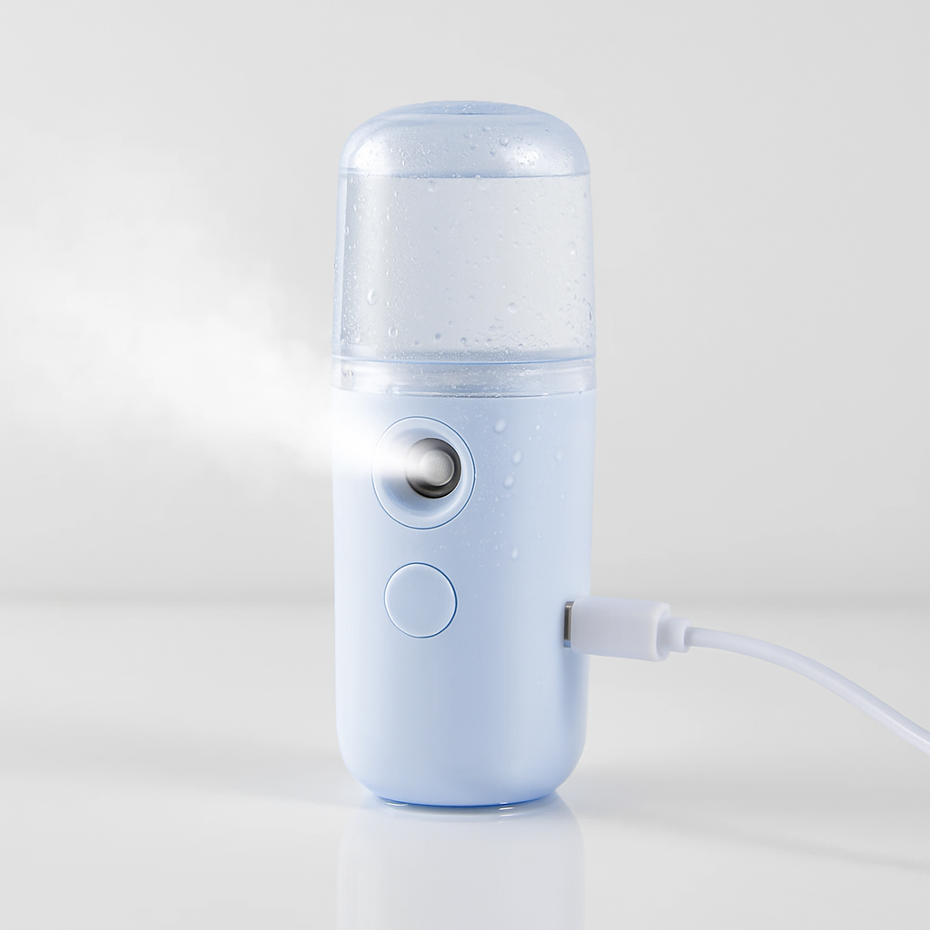 Facial Steamer with Portable Hydration Mist