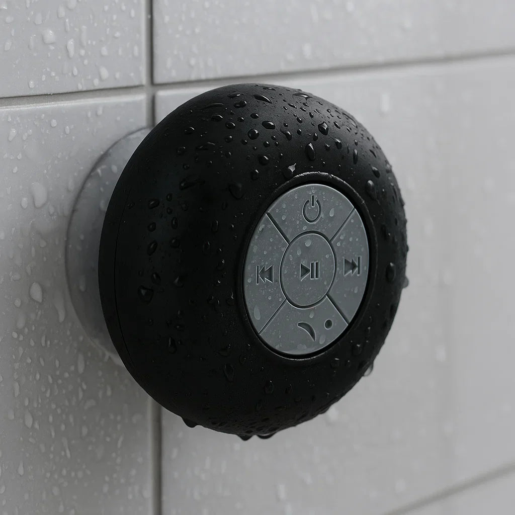 Bluetooth Shower Speaker with Waterproof Design