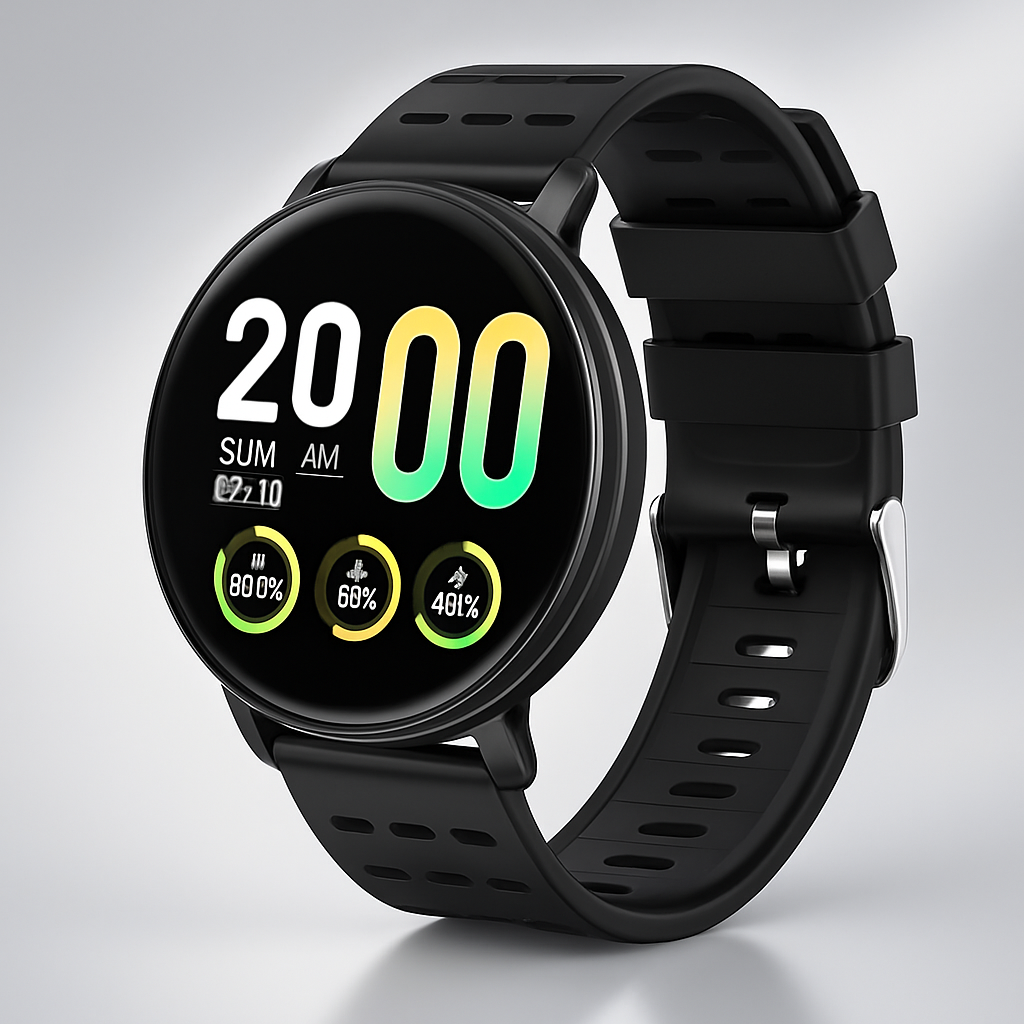 Smart Watch with Waterproof Fitness Tracking