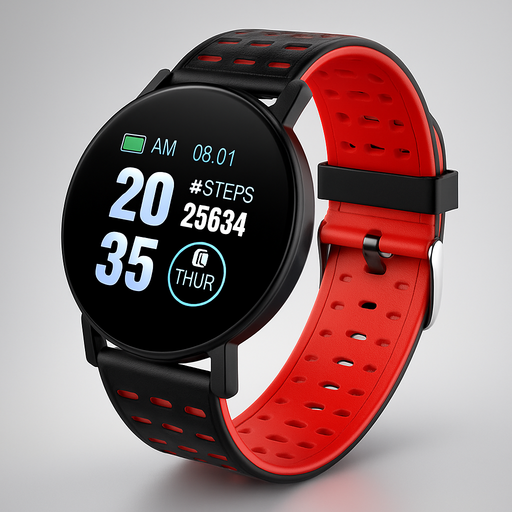 Smart Watch with Waterproof Fitness Tracking