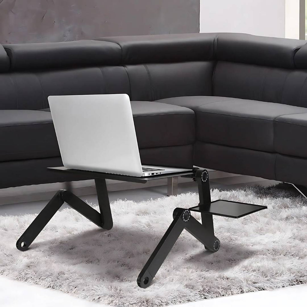 Laptop Stand Adjustable Aluminum Ergonomic Desk Tray
