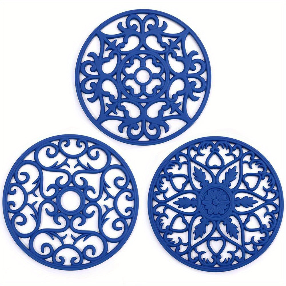 Silicone Heat Resistant Trivets for Kitchen