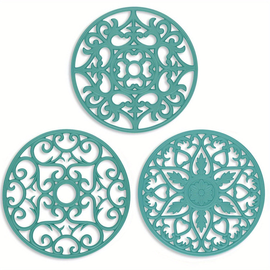 Silicone Heat Resistant Trivets for Kitchen