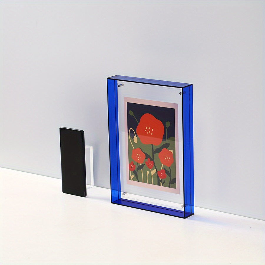 Wall Art Acrylic Display Frame for Desk Use