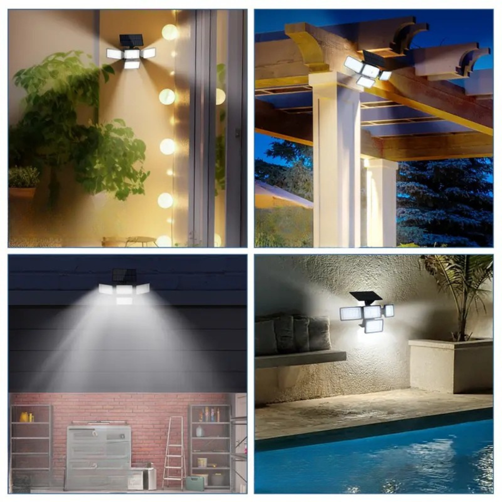 Outdoor Solar Motion Sensor Floodlight