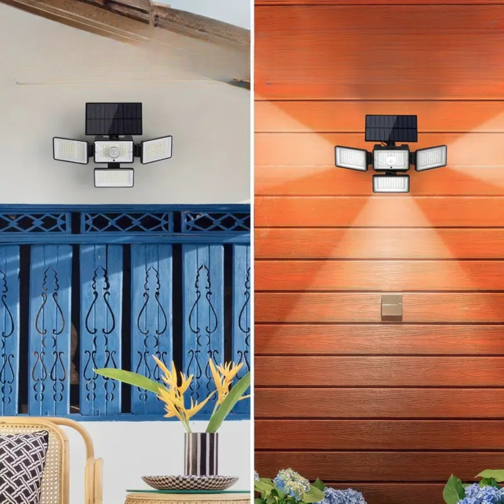 Outdoor Solar Motion Sensor Floodlight
