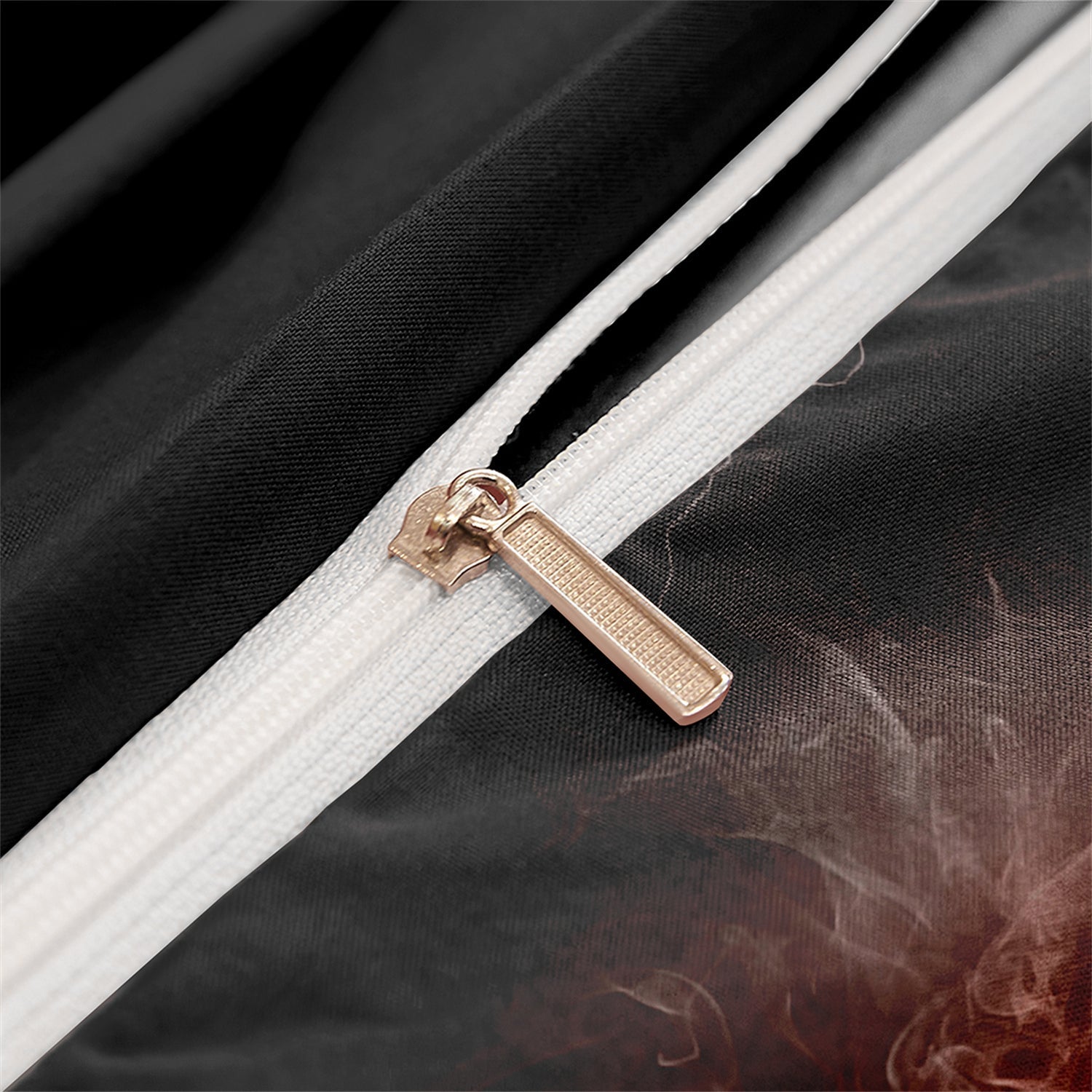 Cotton Duvet Set with Dartboard Print Design