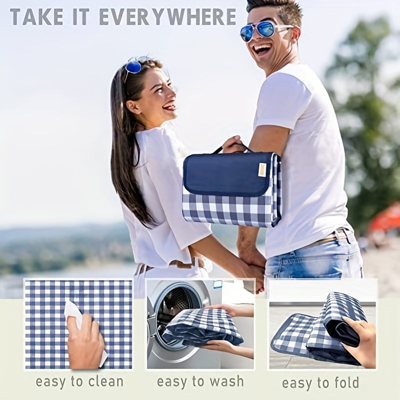 Extra Large Waterproof Picnic Blanket | Foldable Outdoor Mat