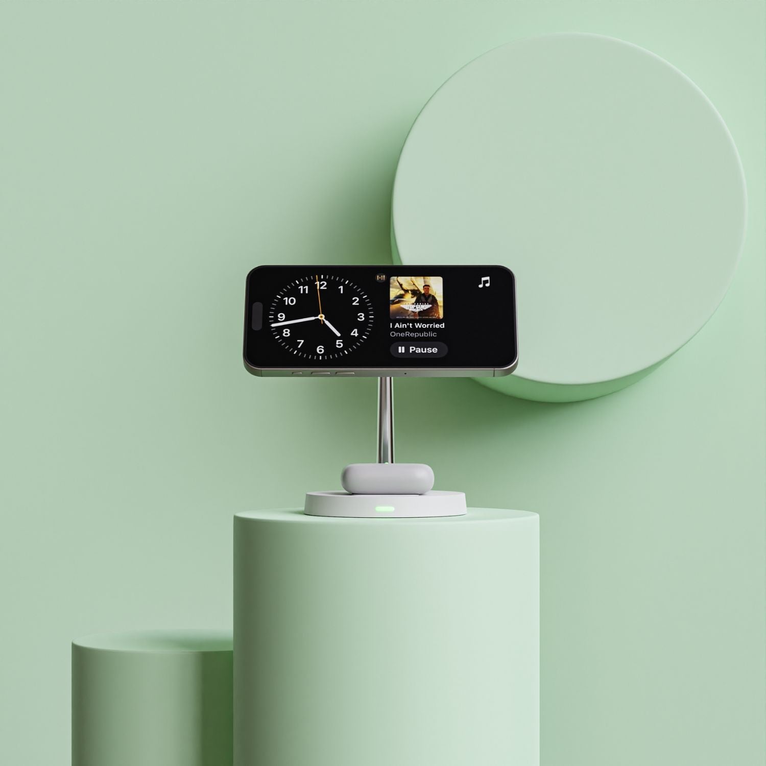 Wireless Phone Charger with MagSafe Stand