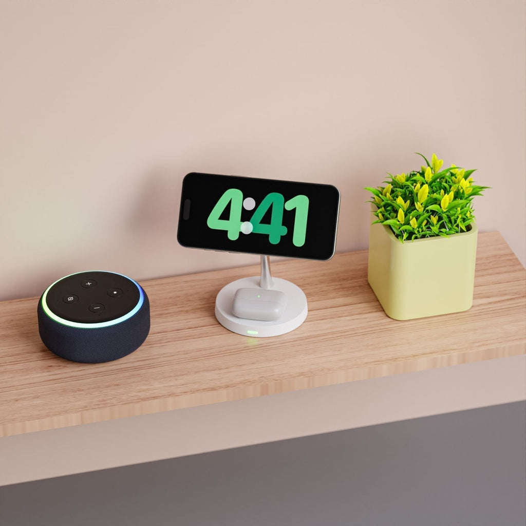 Wireless Phone Charger with MagSafe Stand