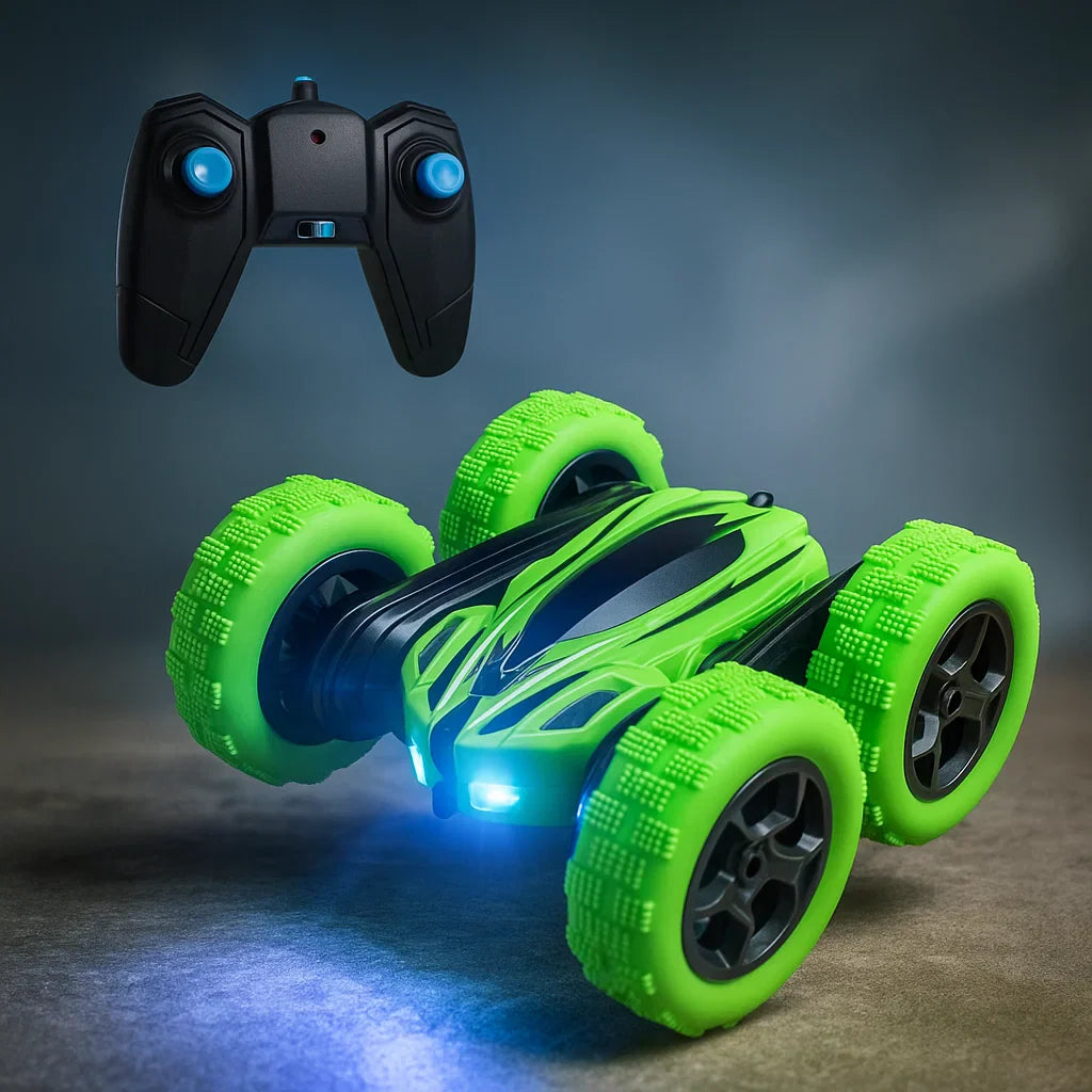 Remote Control Stunt Car with LED Lights