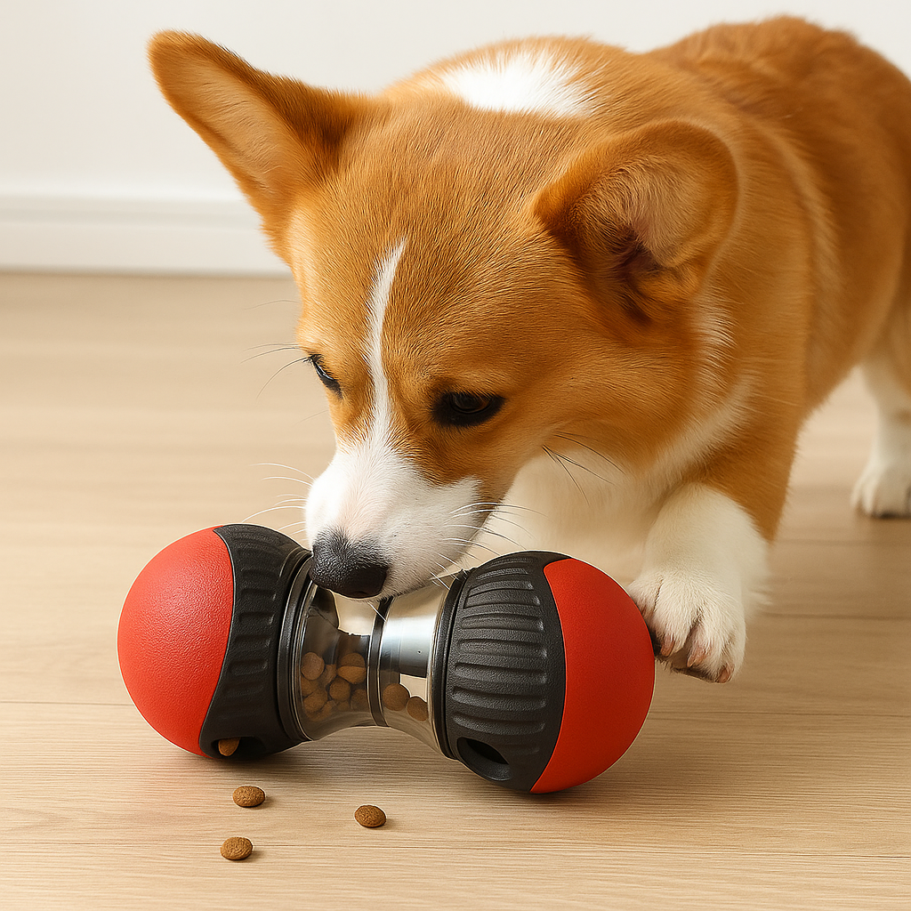 Dog Puzzle Toy with Slow Feeder Design