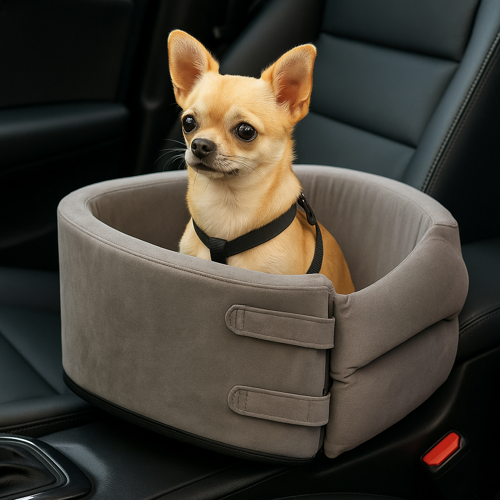 Pet Travel Car Seat with Soft Padding