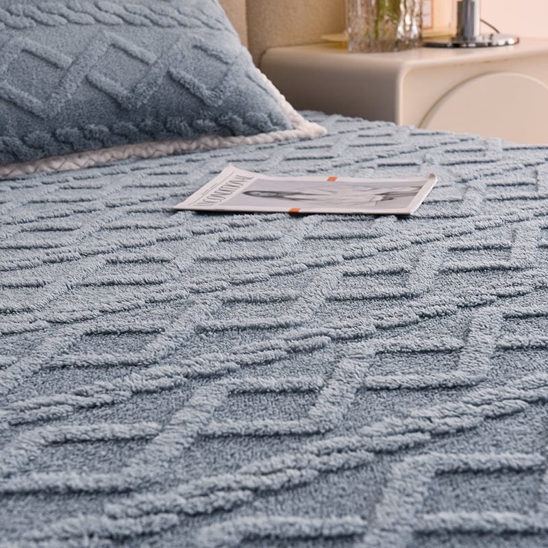 Duvet Cover Set Soft Velvet Bedding