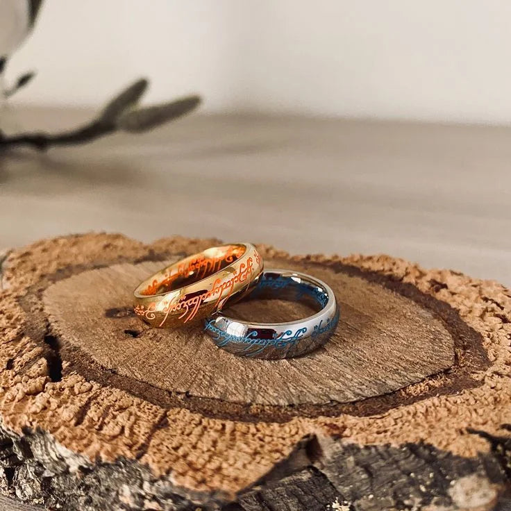 Jewelry Ring with Glow In Dark Design