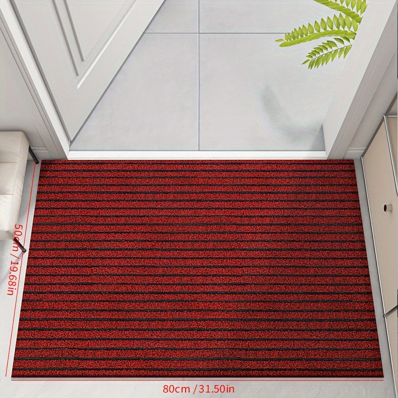 Door Mat Striped Anti Slip Indoor Outdoor