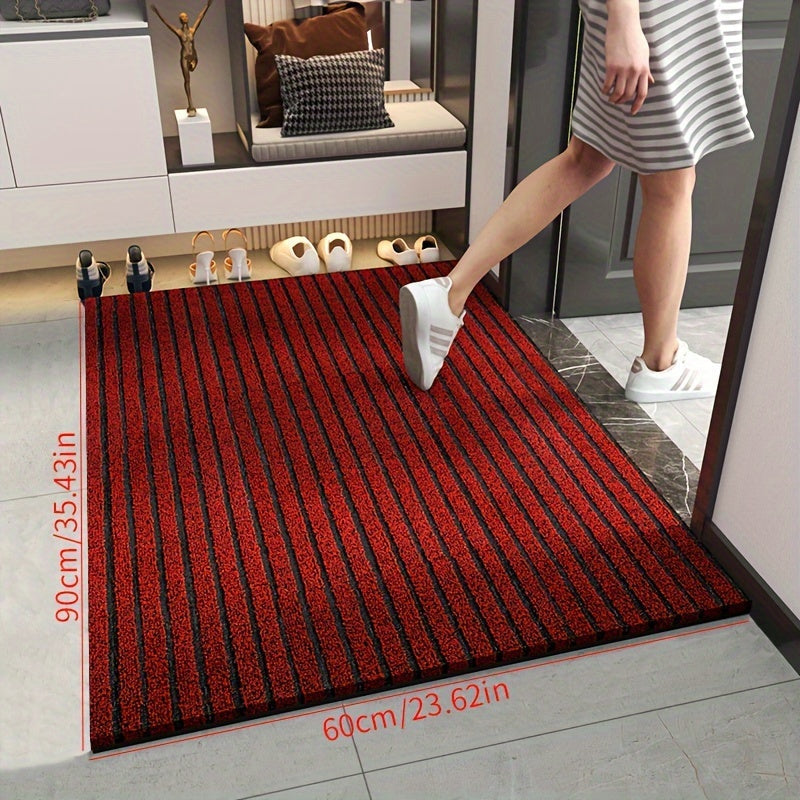 Door Mat Striped Anti Slip Indoor Outdoor