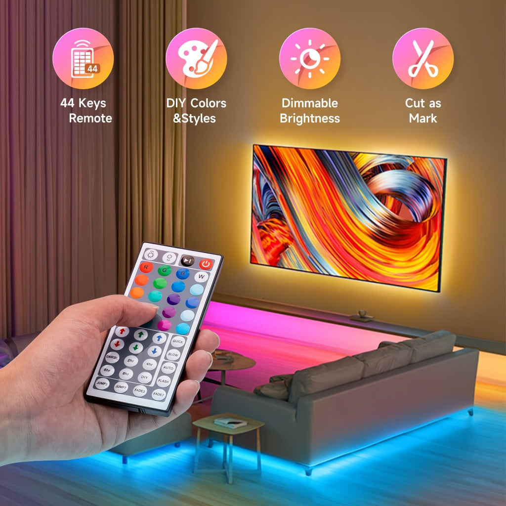 LED Strip Lights Colour Changing with Remote