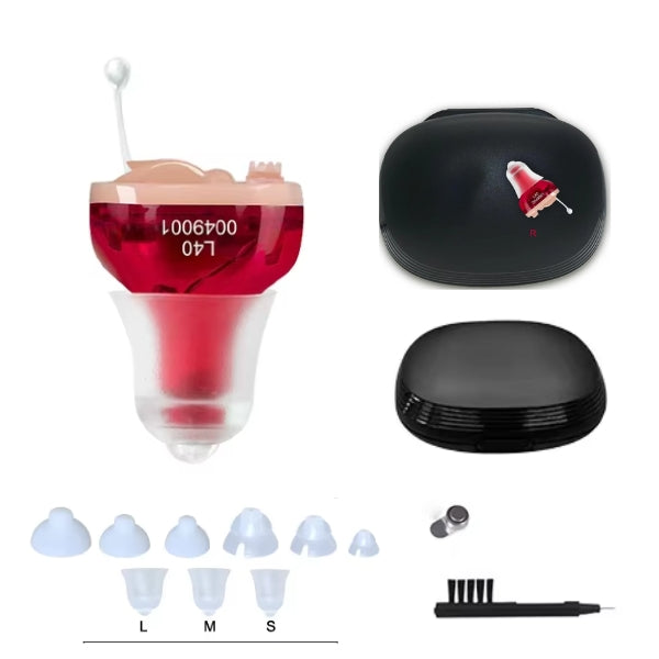 Invisible Button Battery Hearing Aids with Clear Sound