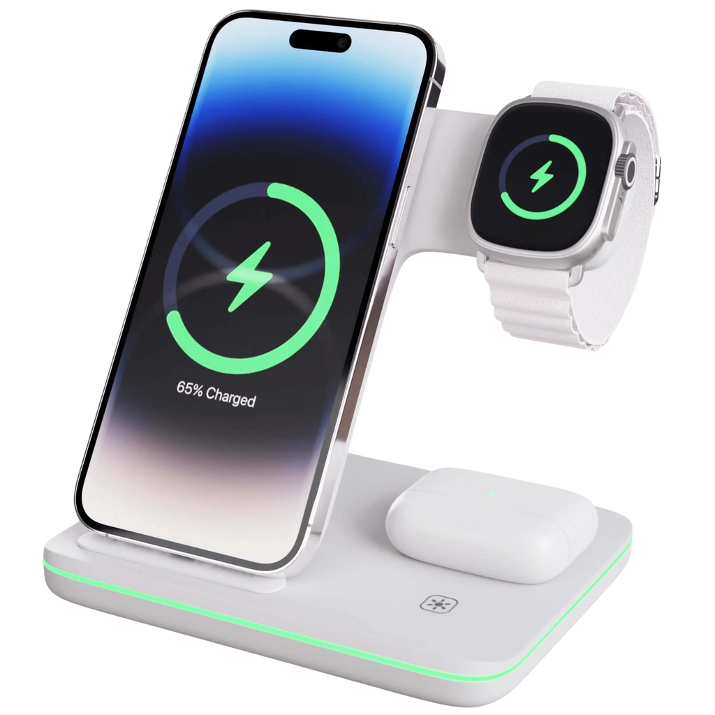 Wireless Charging Dock for iPhone and Apple Watch