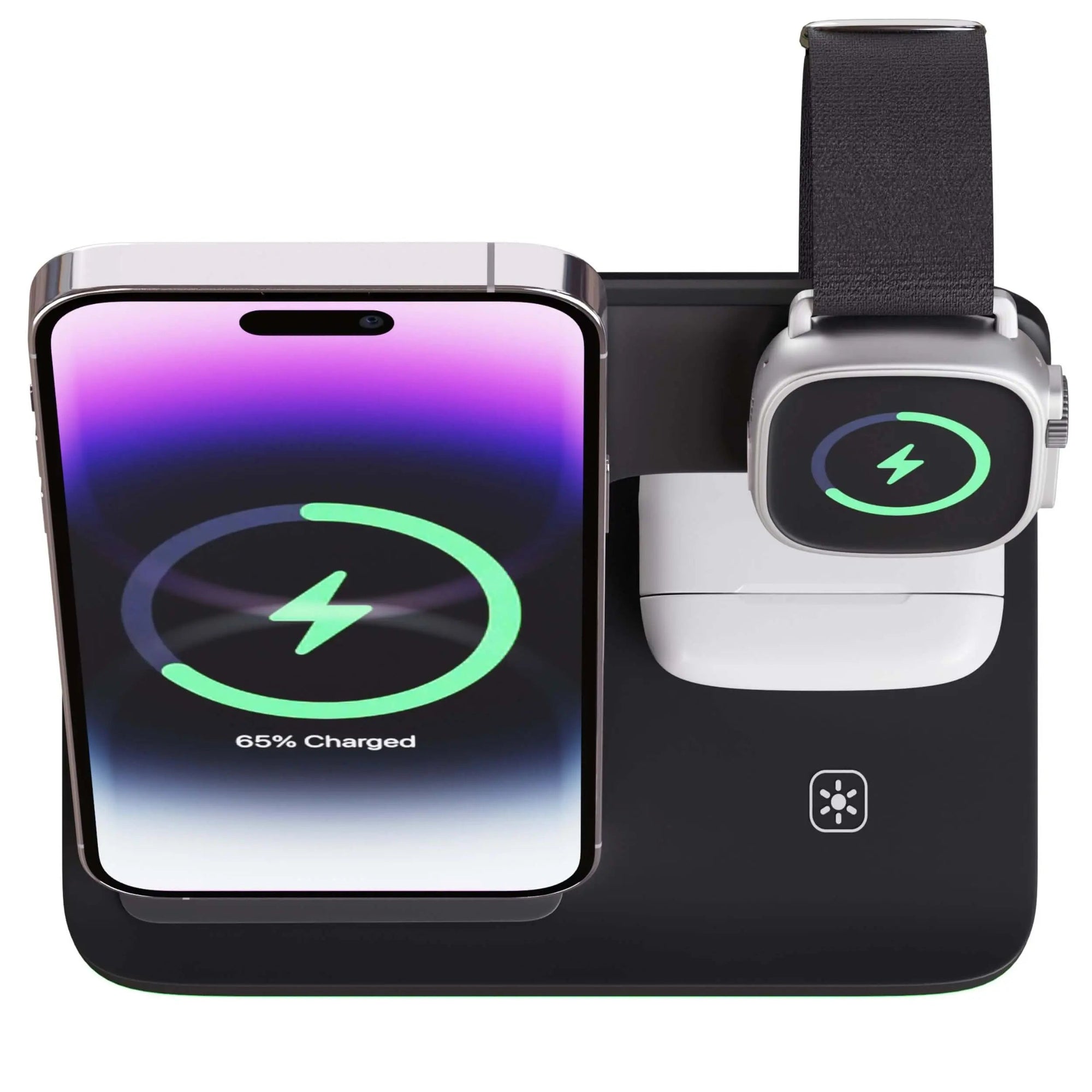 Wireless Charging Dock for iPhone and Apple Watch