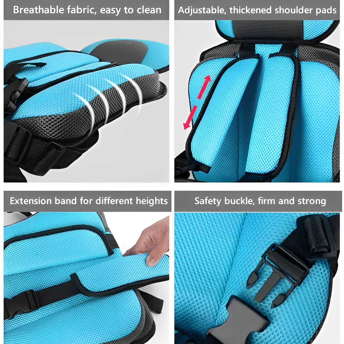 Lightweight Portable Car Seat for Kids