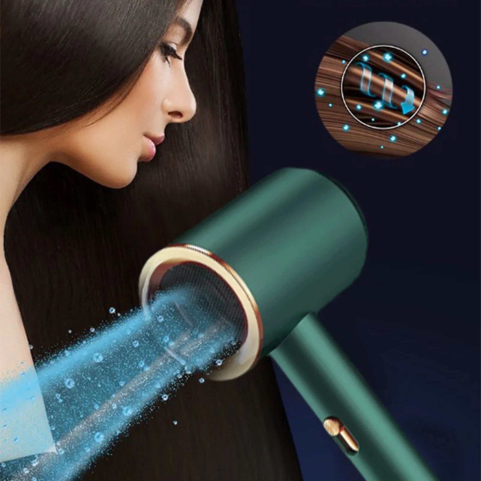 Hair Dryer Brush | High-Speed Quiet Styler for Home