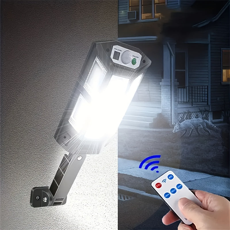 Outdoor Solar Wall Light Motion Sensor Plastic