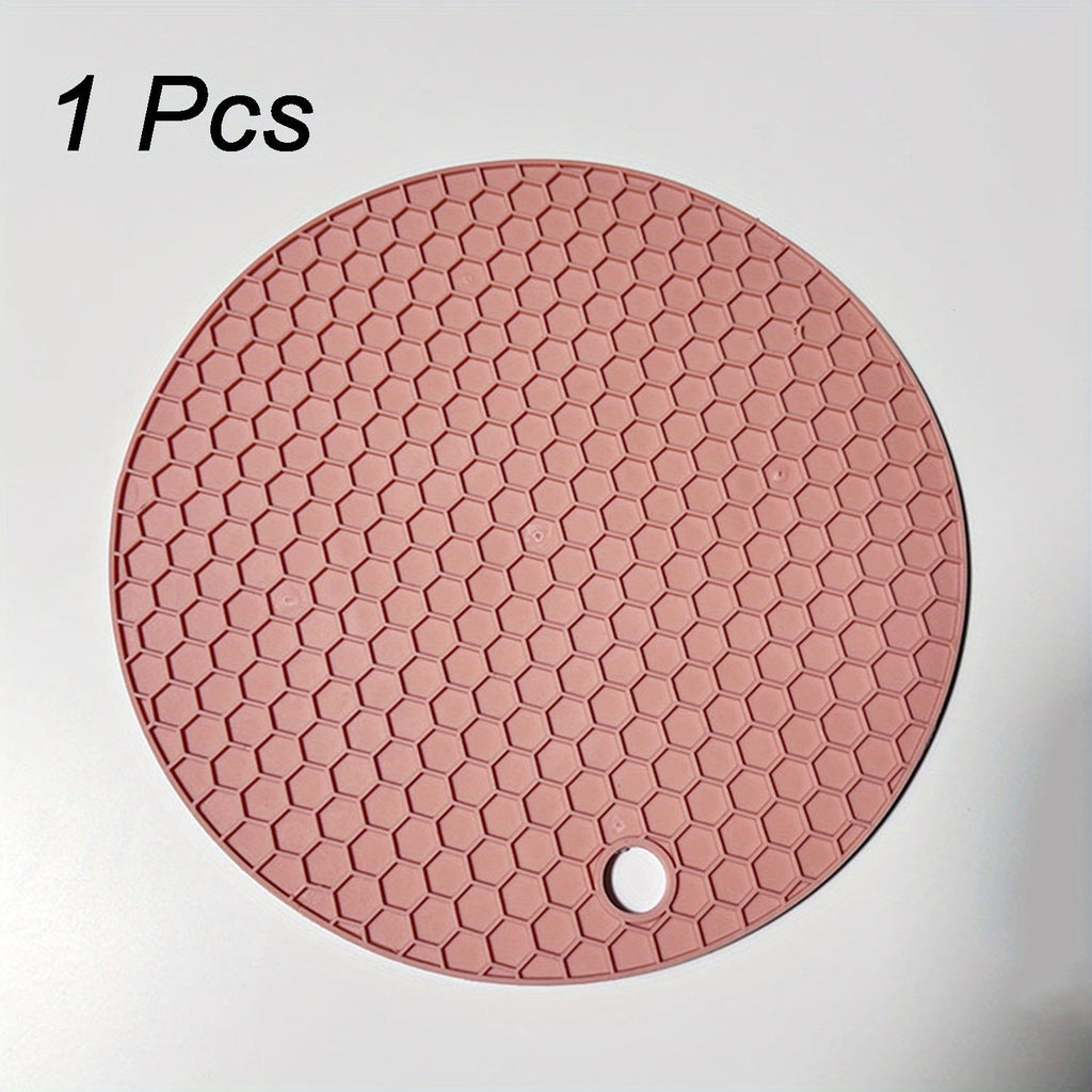 Silicone Heat Resistant Trivet Mat Round