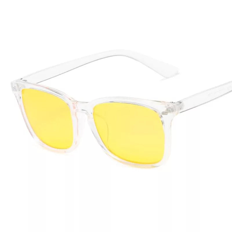 Blue Light Blocking Square Frame Glasses