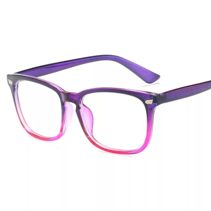 Blue Light Blocking Square Frame Glasses