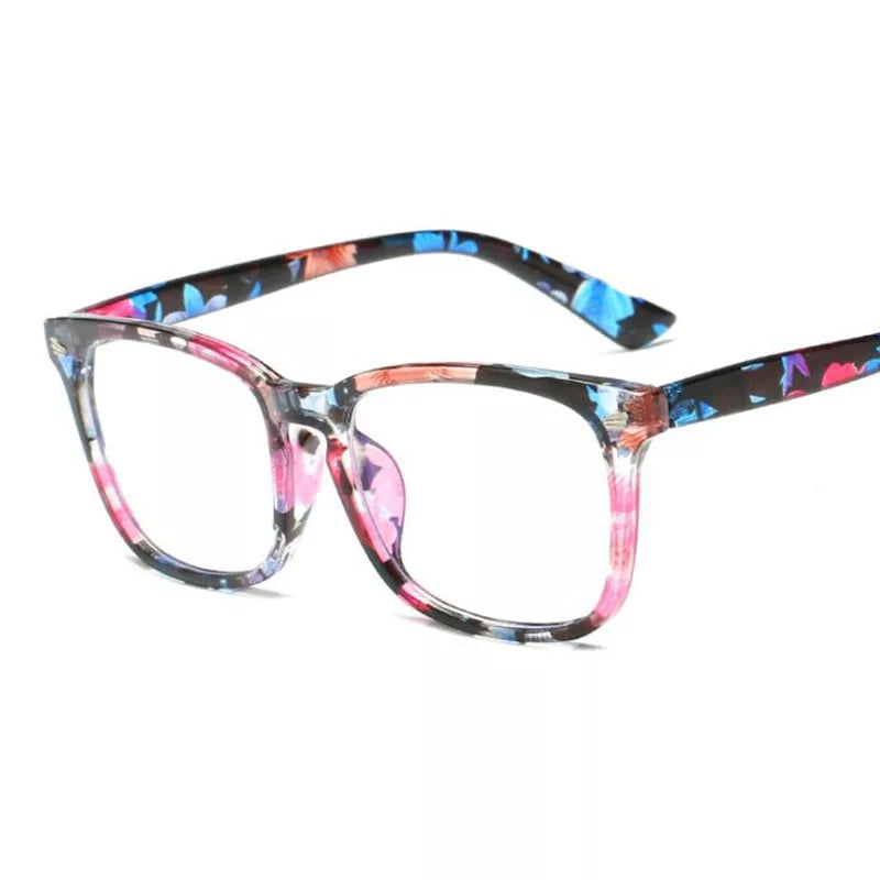 Blue Light Blocking Square Frame Glasses