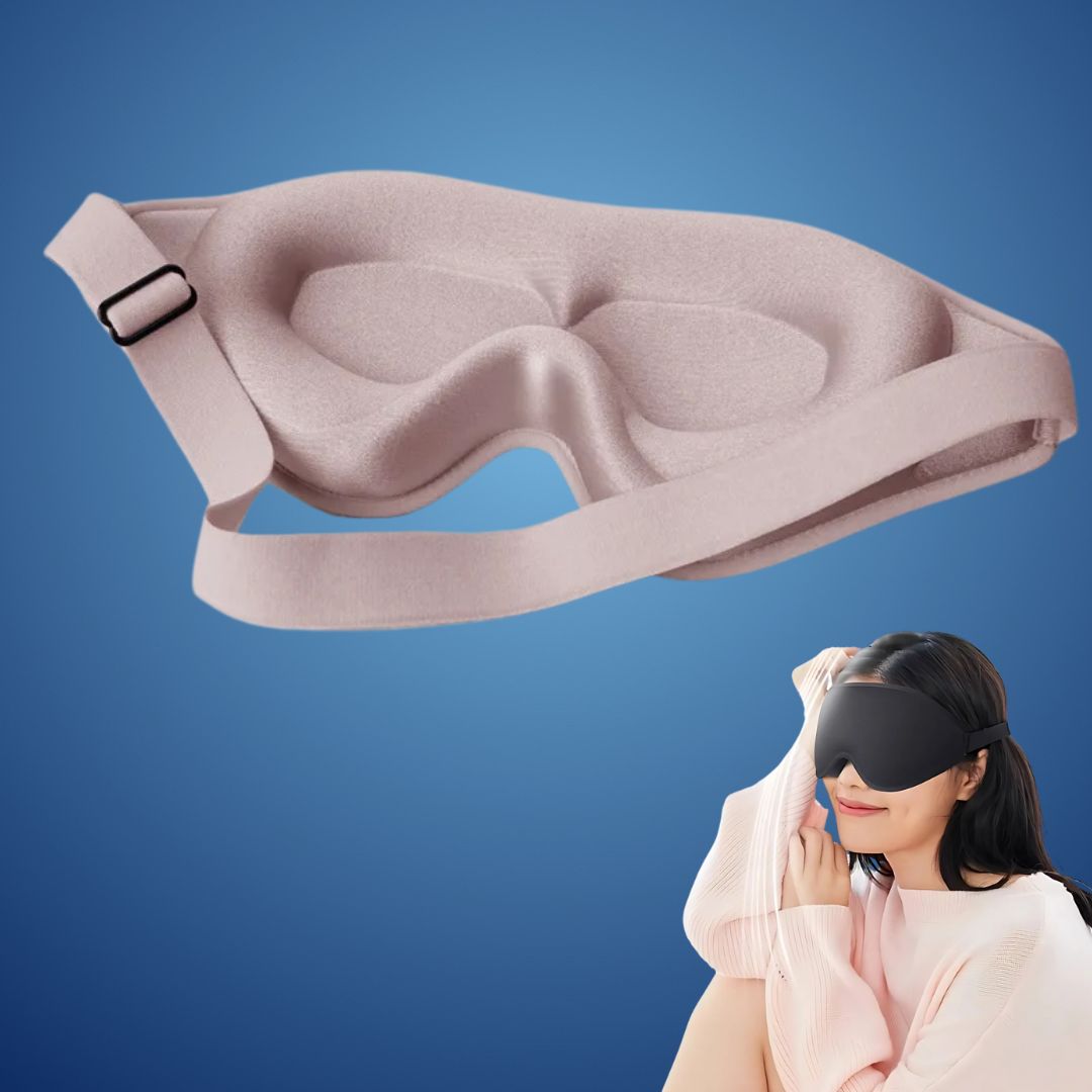 Sleep Mask 3D Eye Cover for Light Blocking