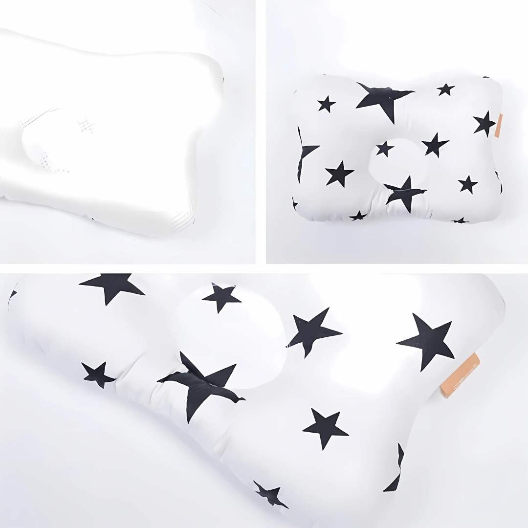 Baby Pillow for Flat Head Support and Comfort