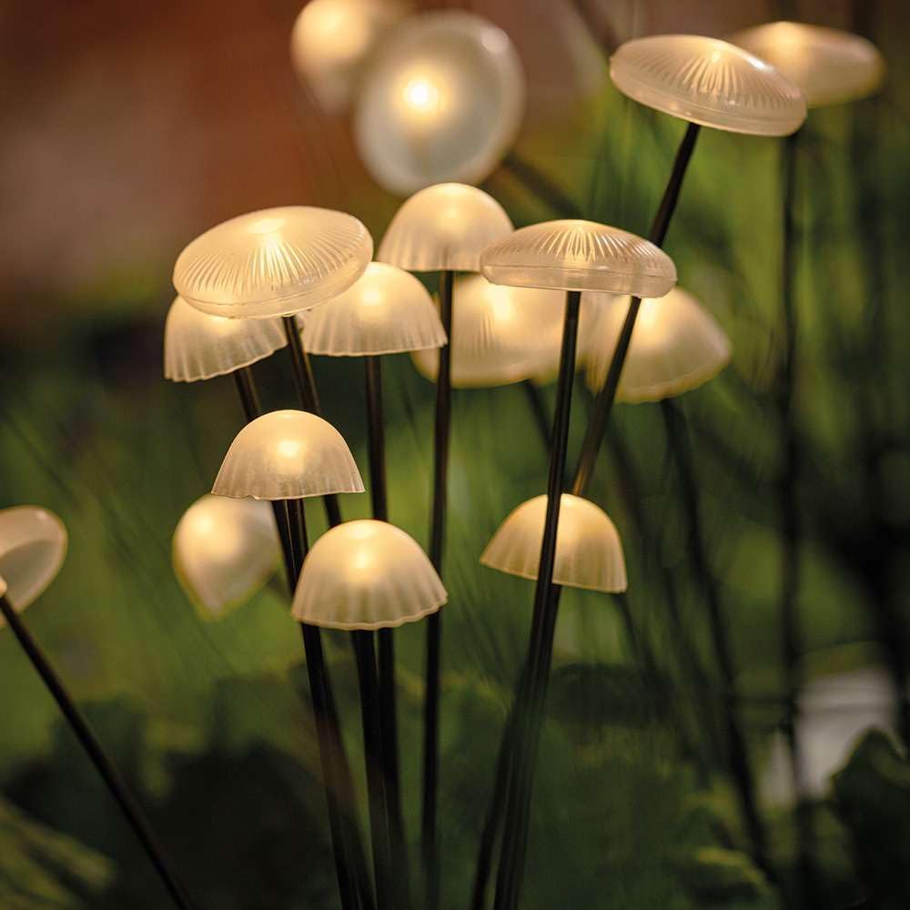 Garden Lights Solar Mushroom Outdoor Set