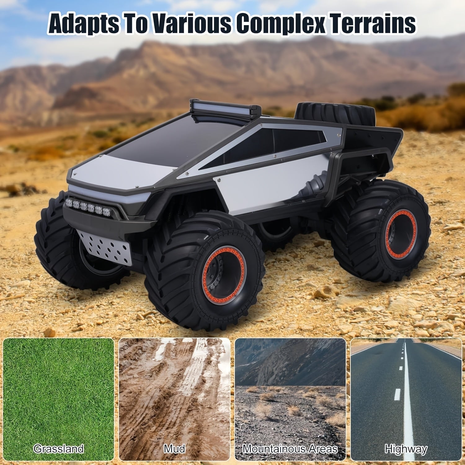 Remote Control All Terrain Monster Truck