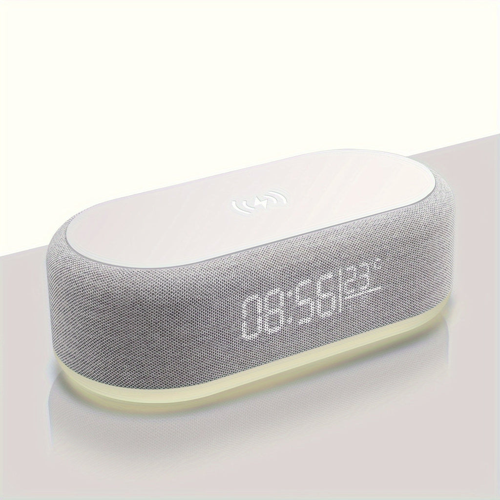 Wireless Charger Alarm Clock with Night Light