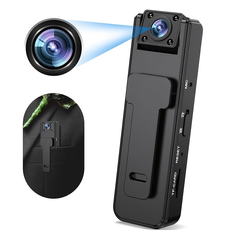 Mini Camera with Clip for Video Recording