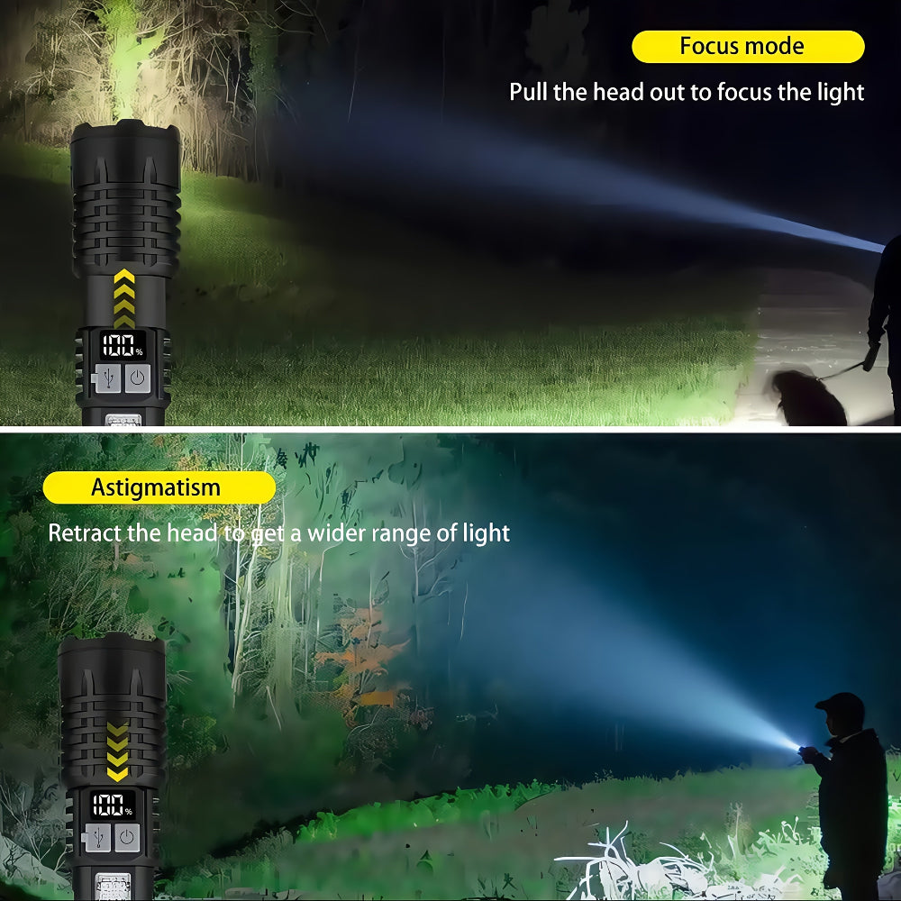LED Rechargeable Hunting Gear Torch Light