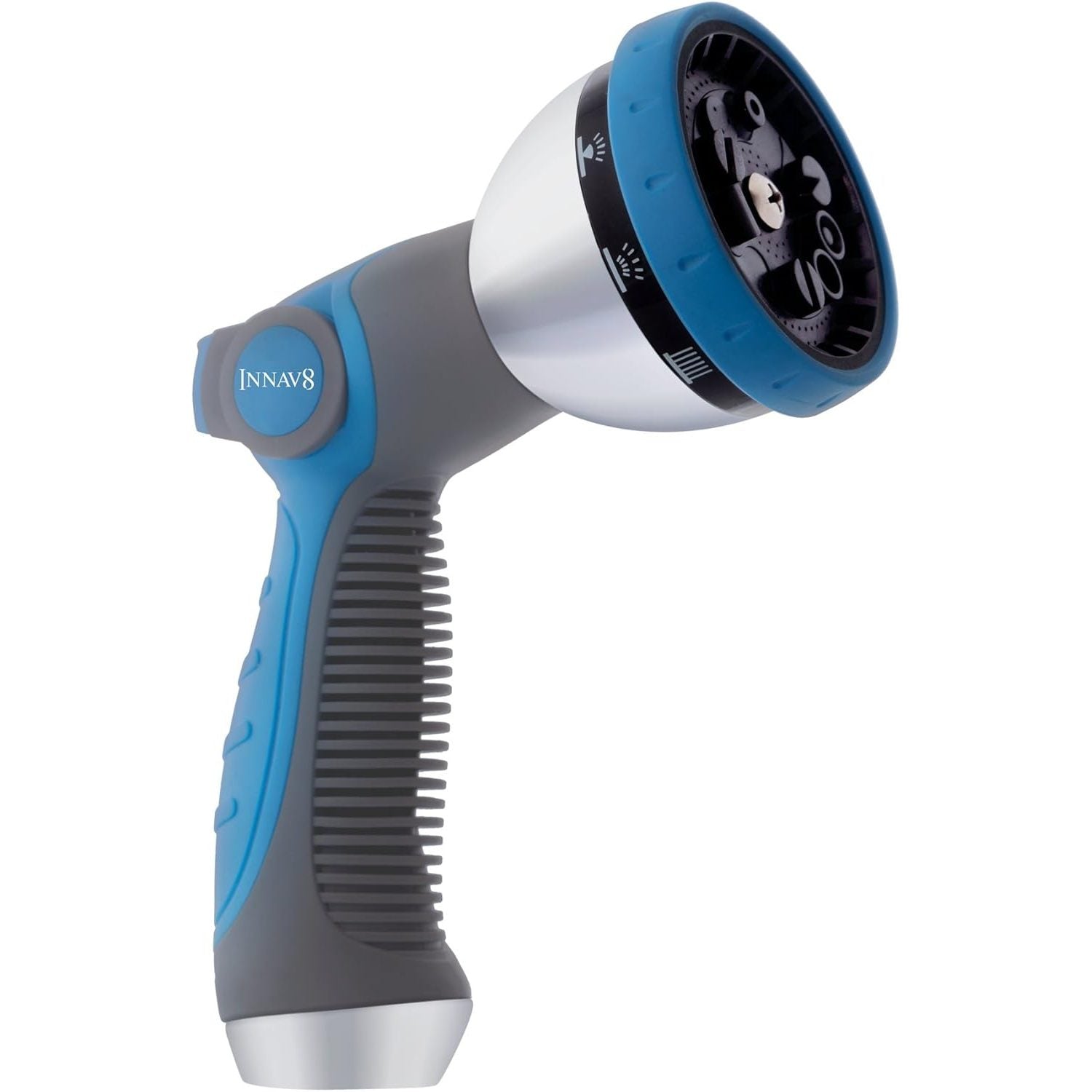 UltraFlow Hose Nozzle | 10-Pattern High-Pressure Sprayer for Garden