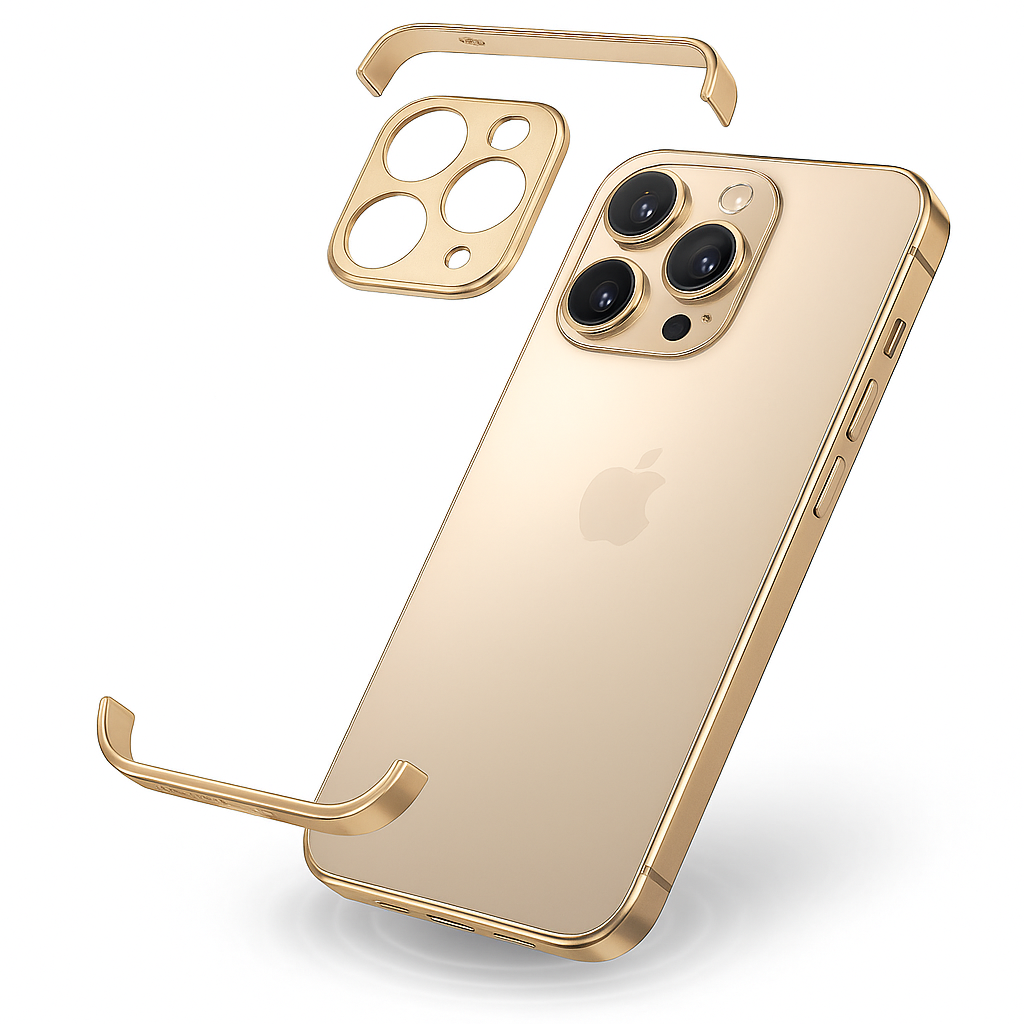 Phone Case Minimalist Slim Protective Metal Cover