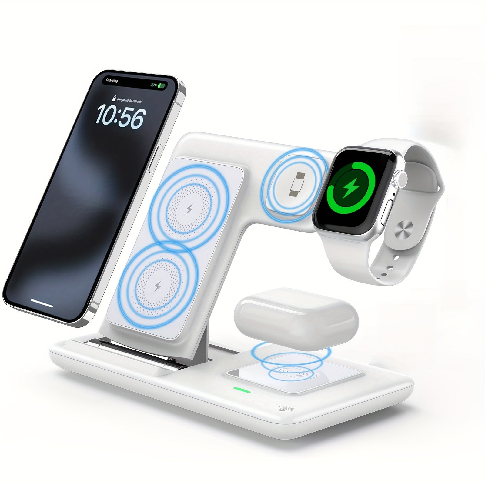 Wireless Charger Stand 3 in 1 Magnetic Dock