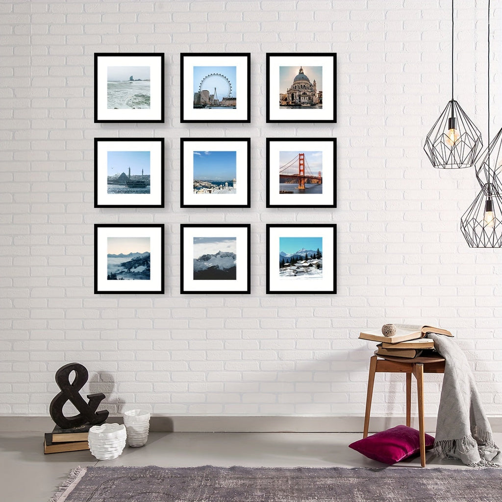 Wall Art Square Frame Set Photo Display