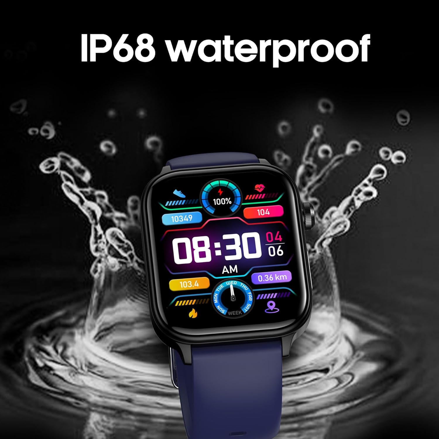 Indestructible Smart Watch forFitness Tracking