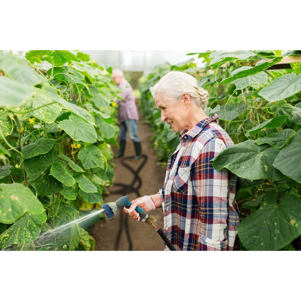 UltraFlow Hose Nozzle | 10-Pattern High-Pressure Sprayer for Garden