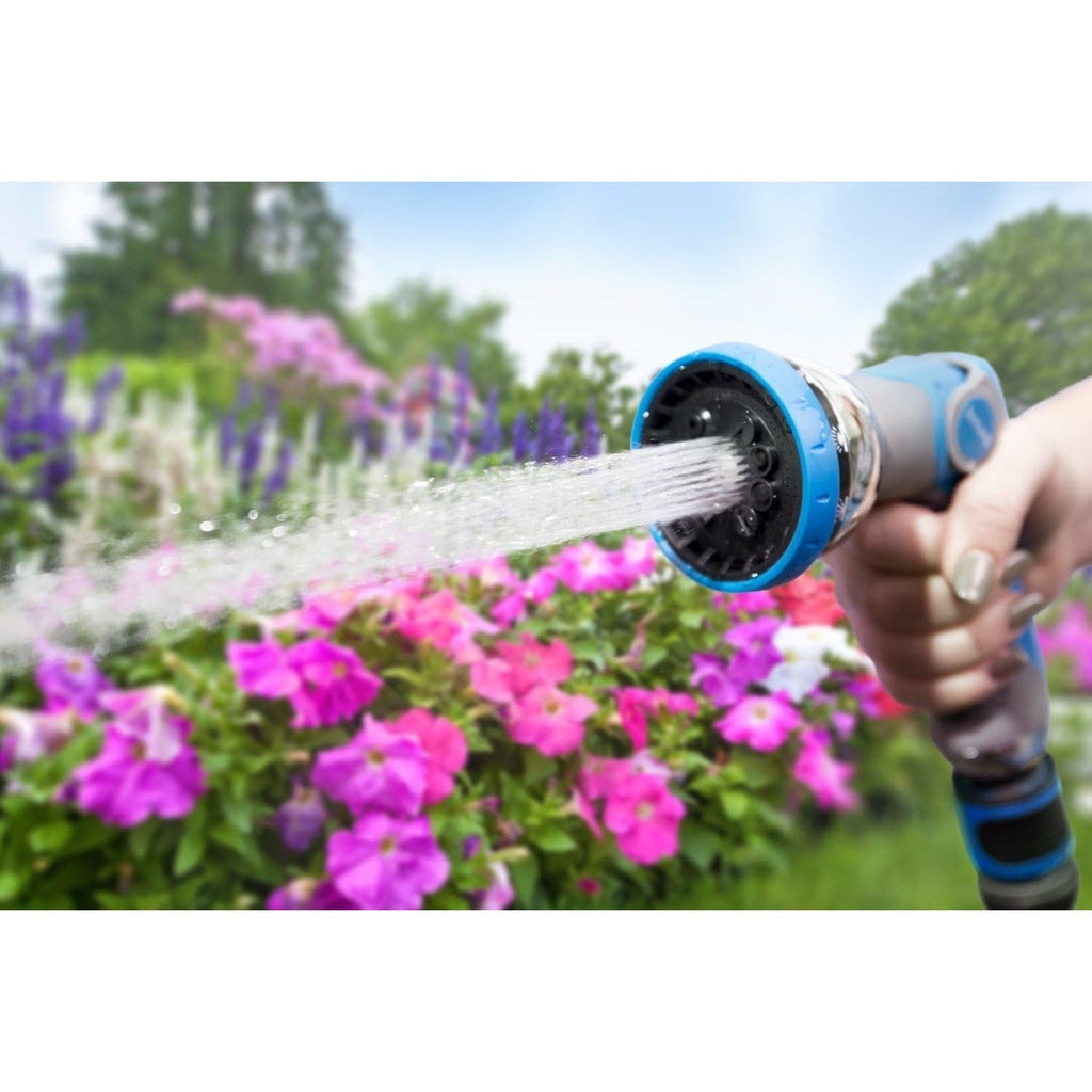 UltraFlow Hose Nozzle | 10-Pattern High-Pressure Sprayer for Garden