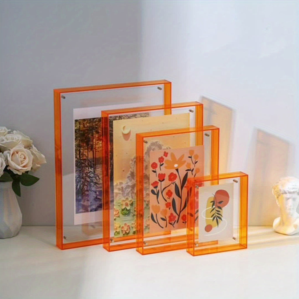 Wall Art Acrylic Display Frame for Desk Use