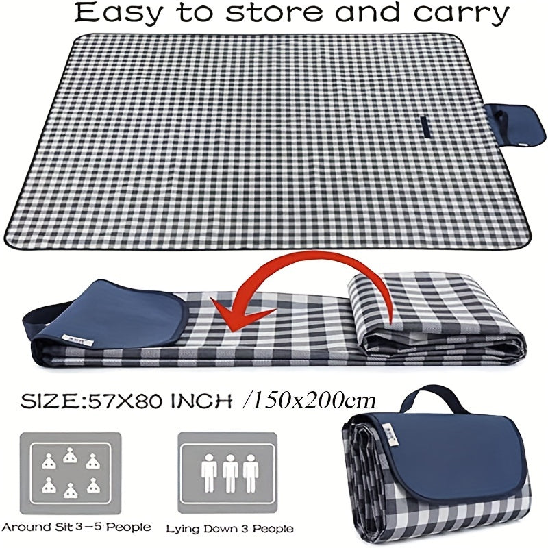 Extra Large Waterproof Picnic Blanket | Foldable Outdoor Mat