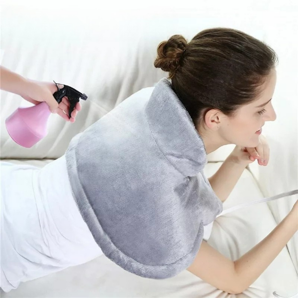 Heating Pad Soft Fleece Neck Shoulder Wrap